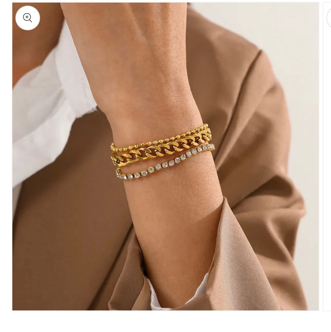3 layered bracelet