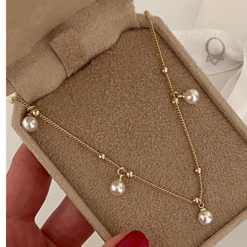 Pearl anklet