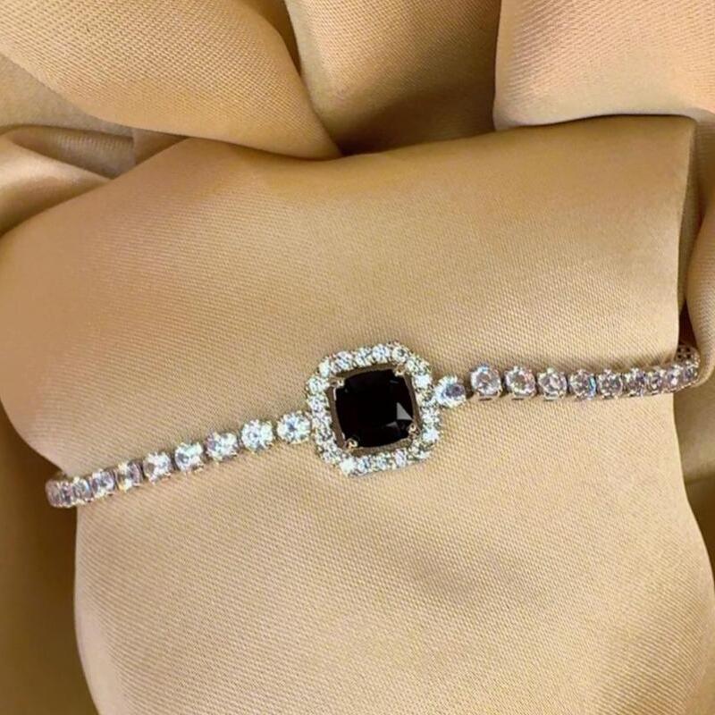 Black zircon bracelet