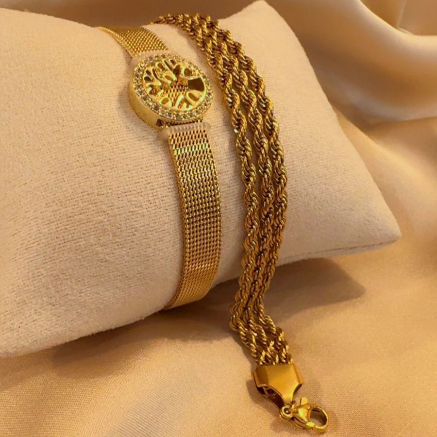 Watch band stack