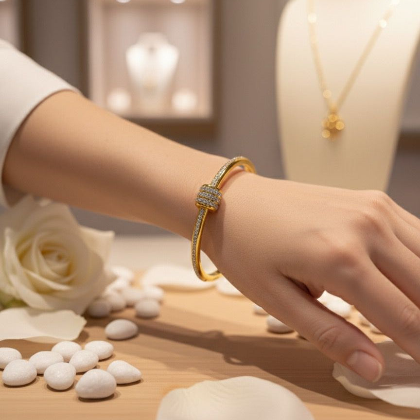 The Drum Eternity Cuff