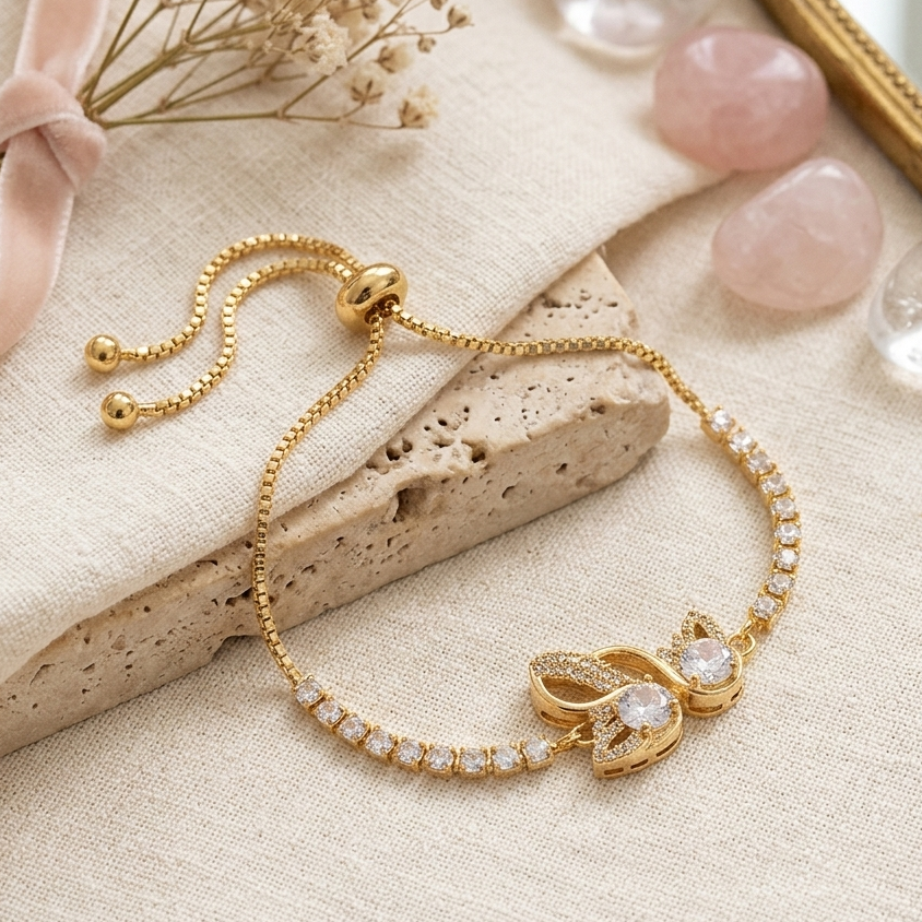Lumina Butterfly Bolo Bracelet