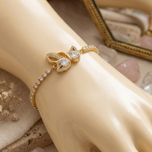 Lumina Butterfly Bolo Bracelet
