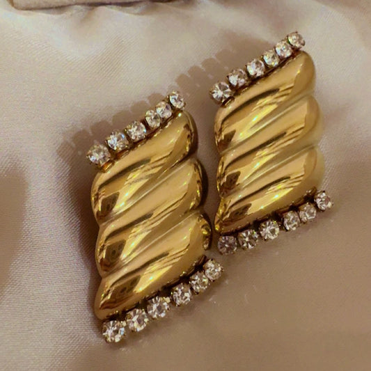 Glittery studs