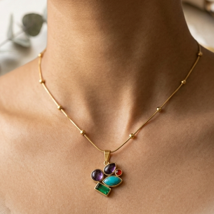 The Arisanat Mosaic Pendant