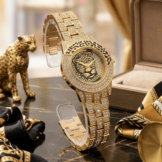 Golden Panther Watch