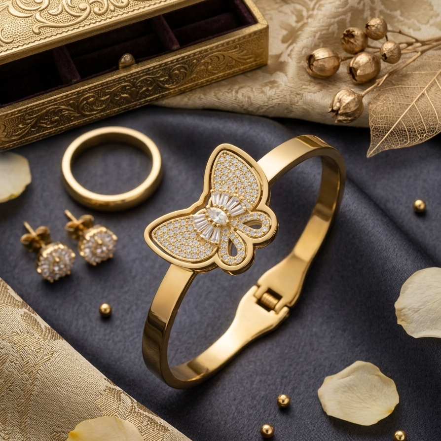 Papillon Luxe Cuff Set