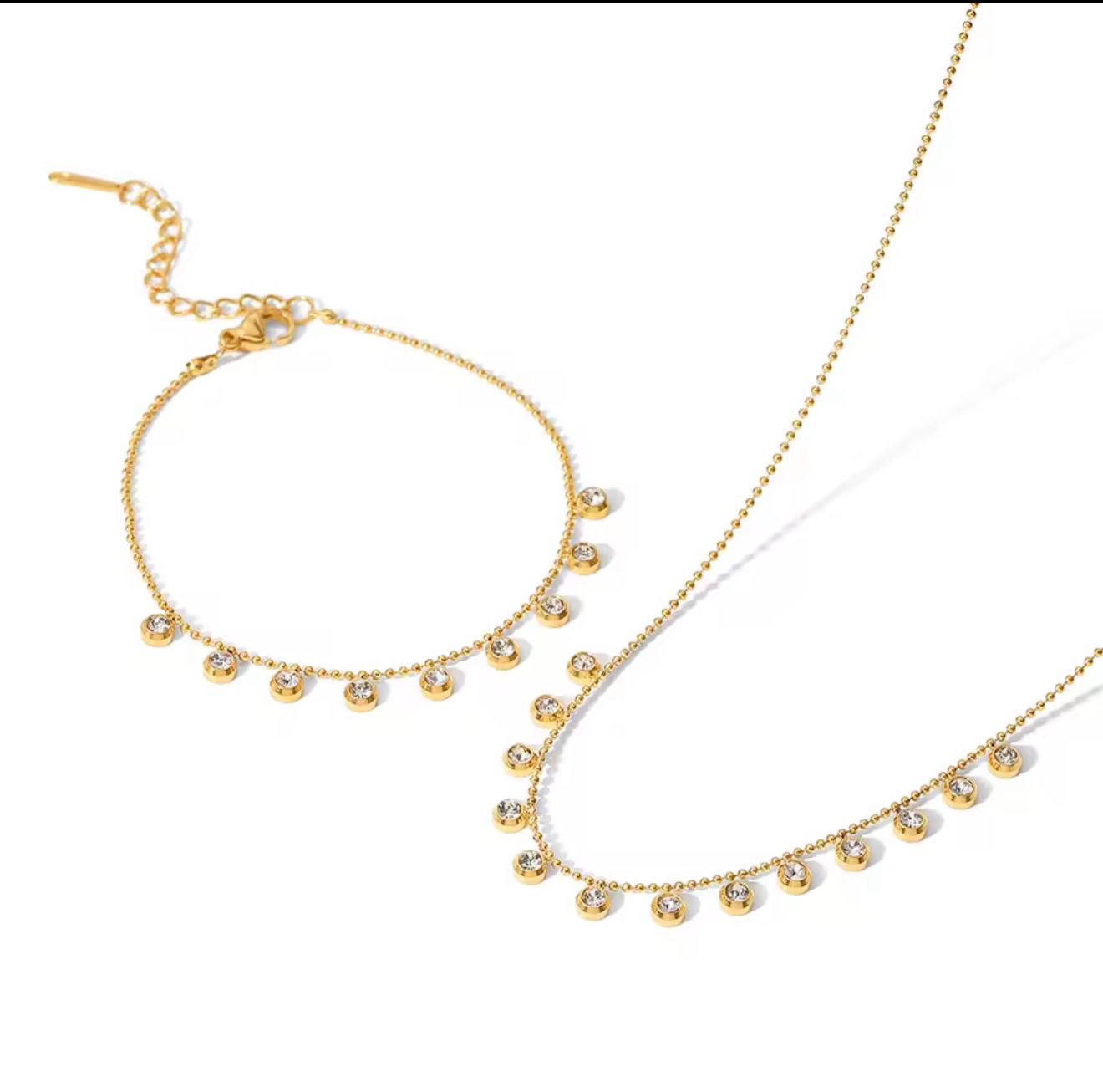 Vintage stone set