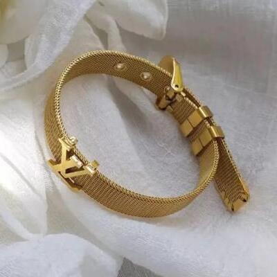 Lv belt bracelet