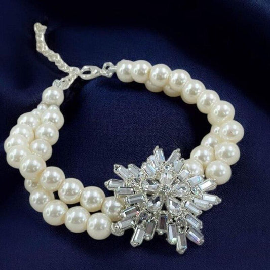 Snowflakes bracelet