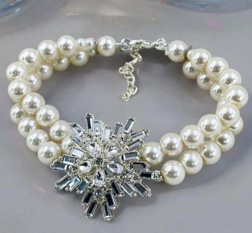 Snowflakes bracelet