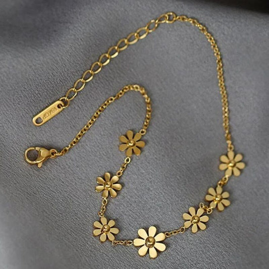 Flower bracelet