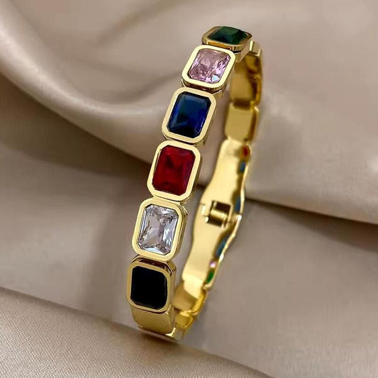 Multi stone cuff