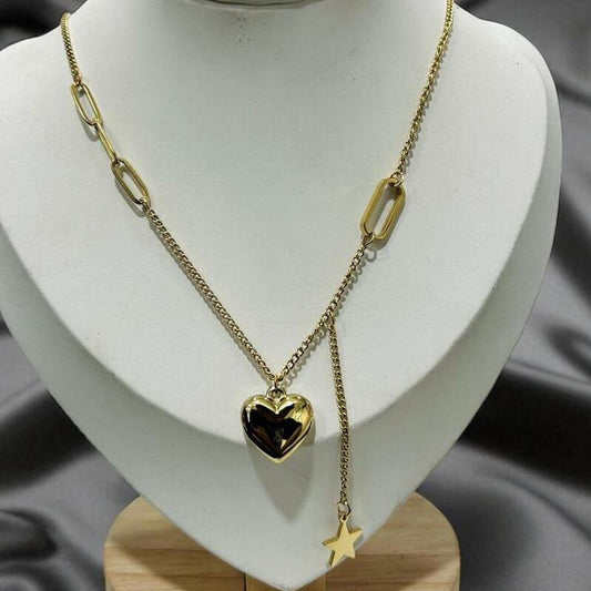 Heart chain pendent