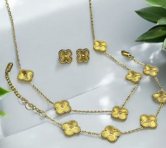 Golden clover set