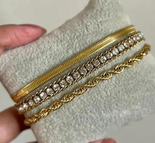 Stack category  3 bracelets stack