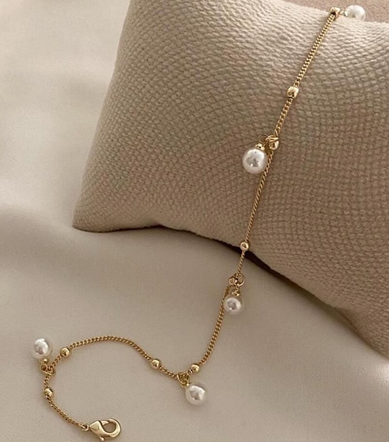 Pearl anklet