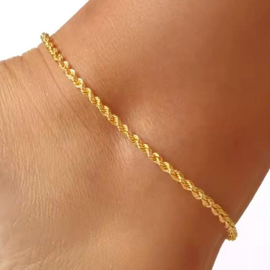 Delicate anklet