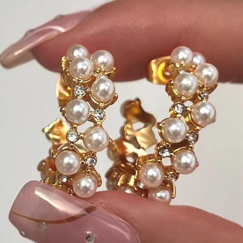 Pearl hoops