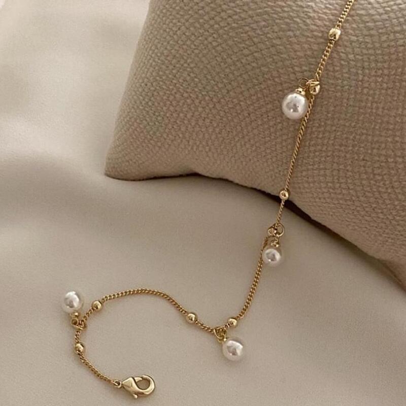 Pearl anklet