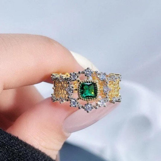 Flower ring adjustable