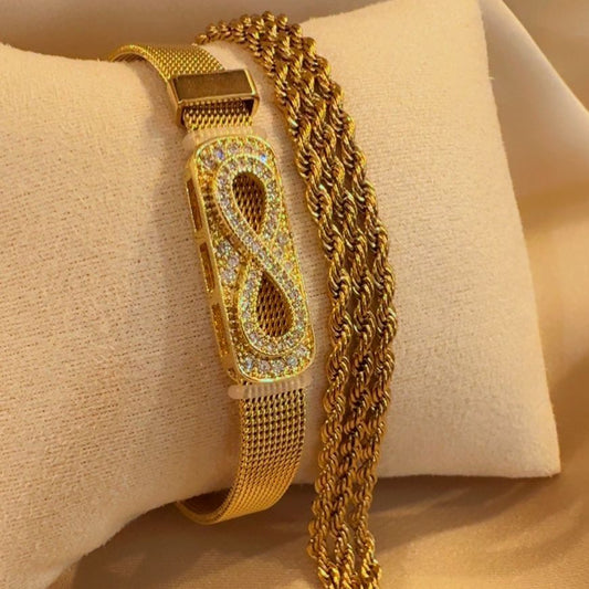 Infinity rope stack