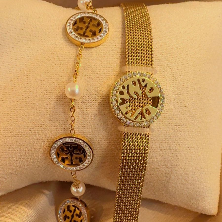 Tory beaded stack