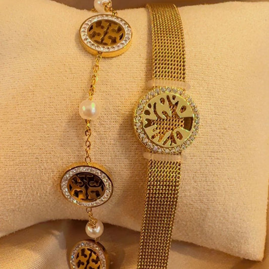 Tory beaded stack