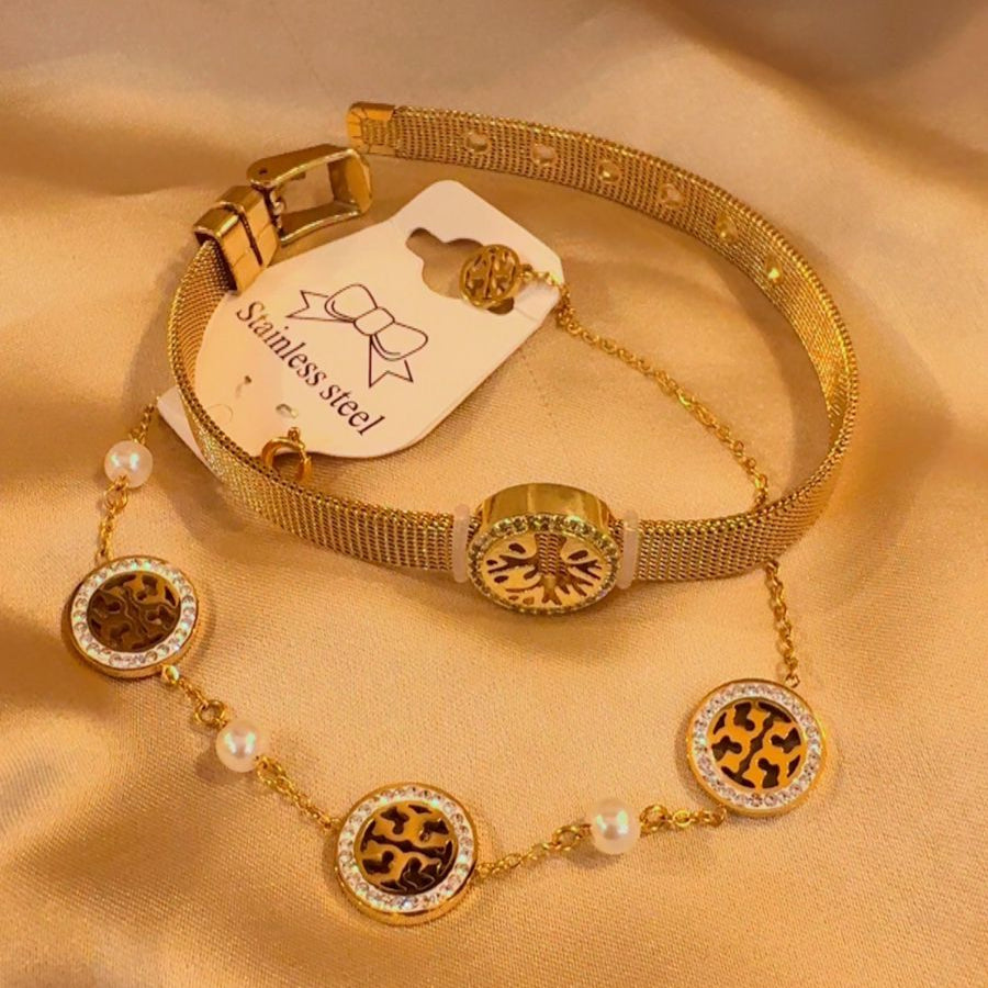 Tory beaded stack