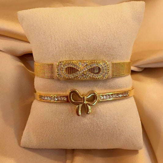 Infinity bow stack