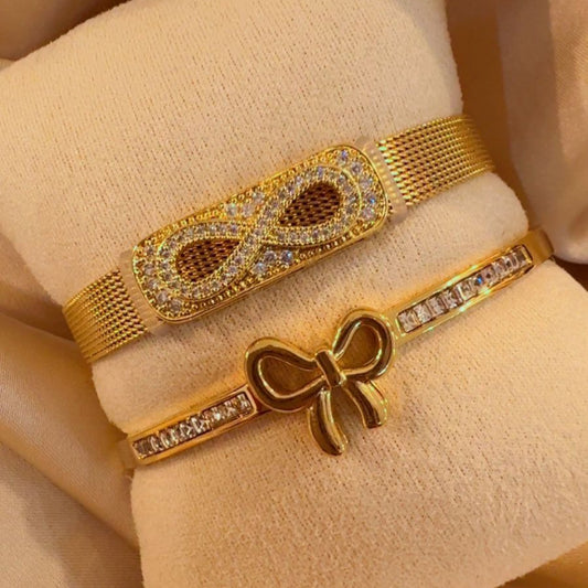 Infinity bow stack