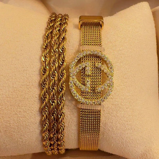 Gucci rope stack