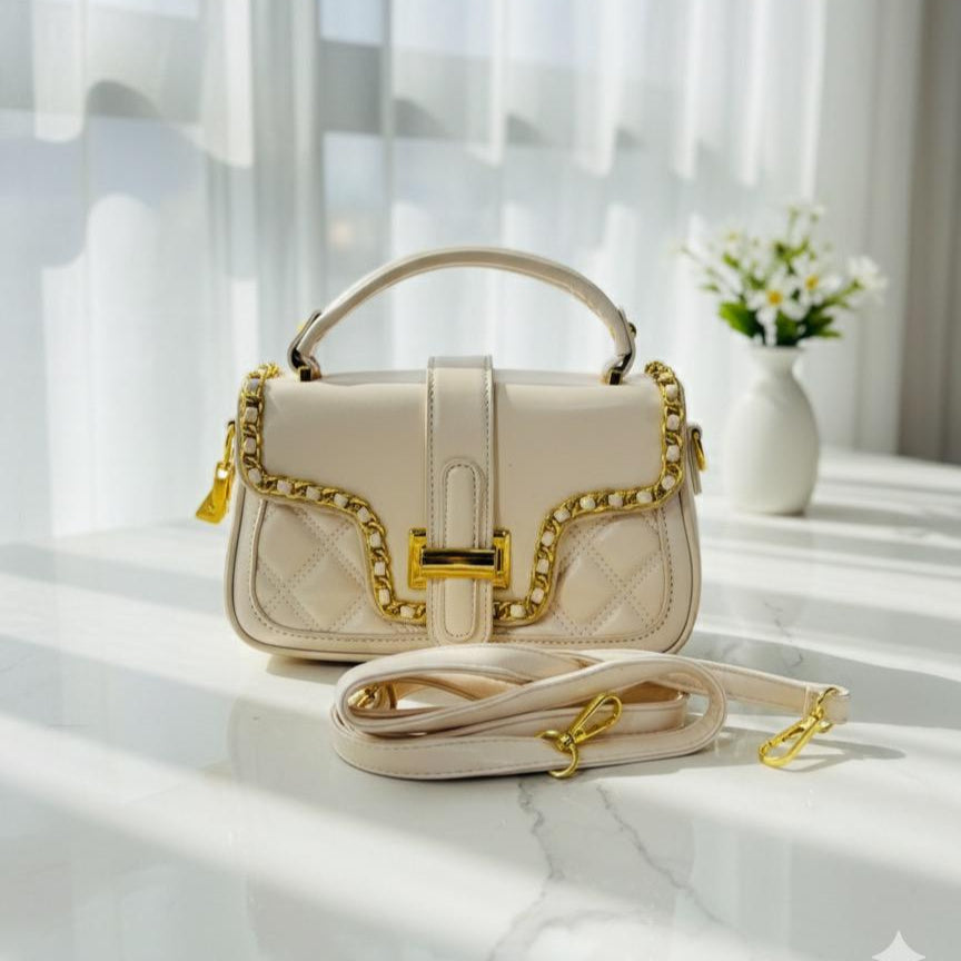 The Ivory Link Bag
