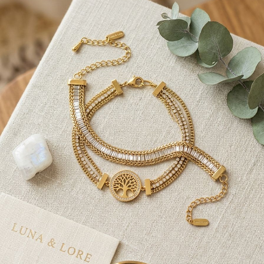 Eternal Radiance Bracelet Stack