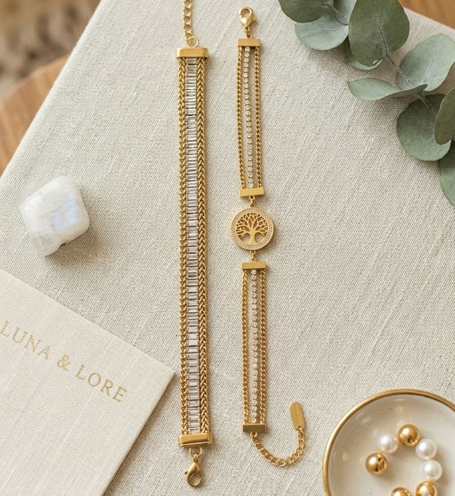 Eternal Radiance Bracelet Stack