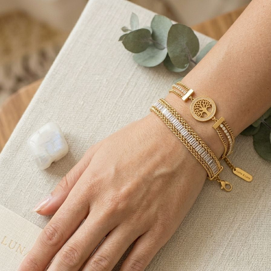 Eternal Radiance Bracelet Stack