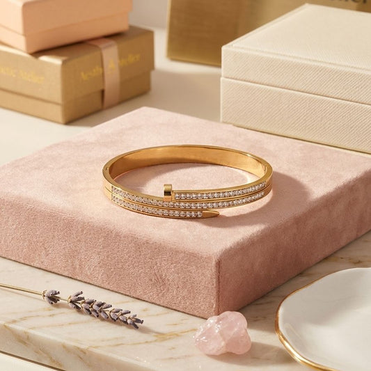 Aurelia Pave Nail Cuff
