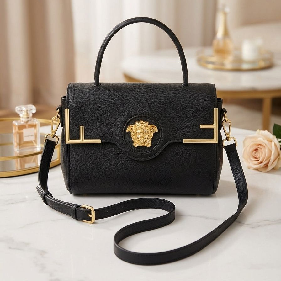 Midnight Medusa Handbag