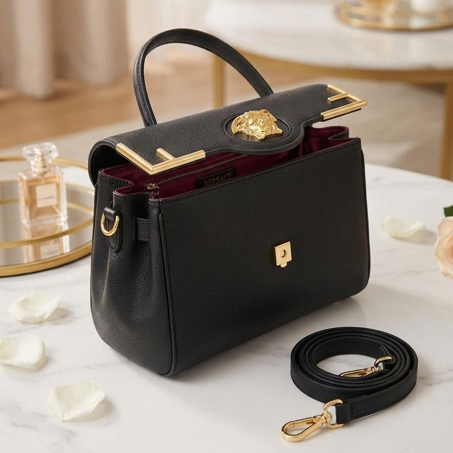 Midnight Medusa Handbag