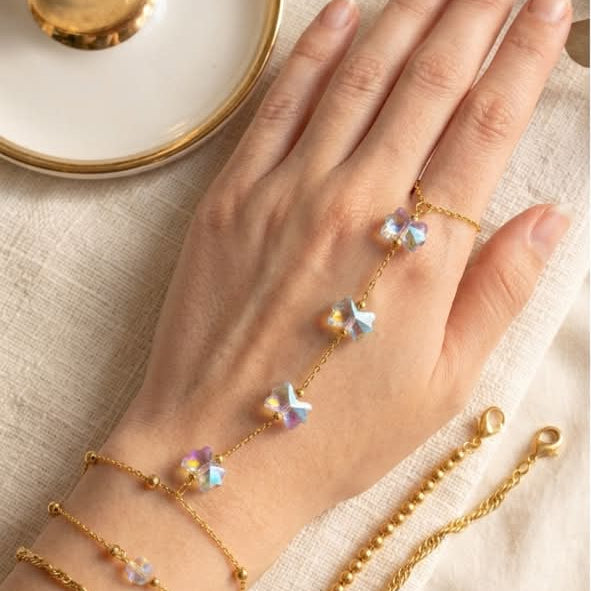 Celestial Butterfly Hand Chain