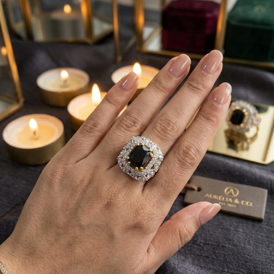 The Onyx Empress Ring