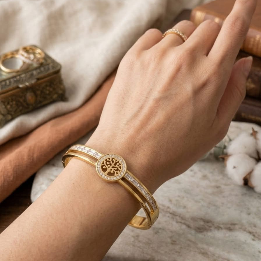 Eternal Tree of Life Bangle