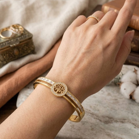 Eternal Tree of Life Bangle