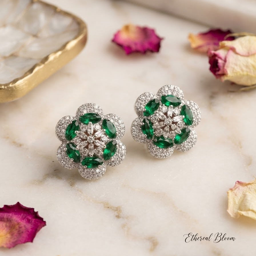 Multi-Color Floral Artificial Jewelry