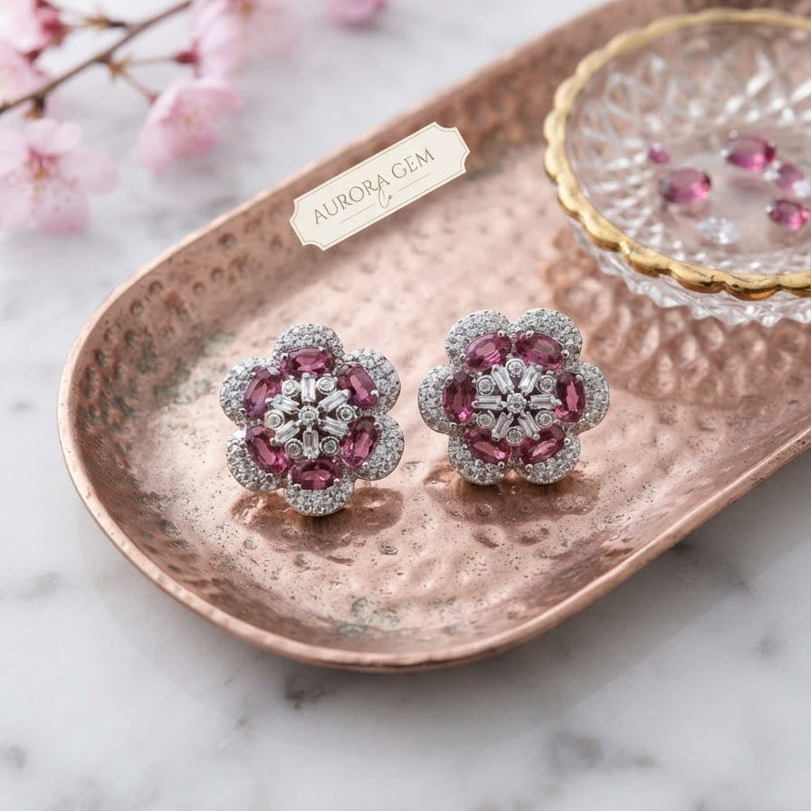 Multi-Color Floral Artificial Jewelry