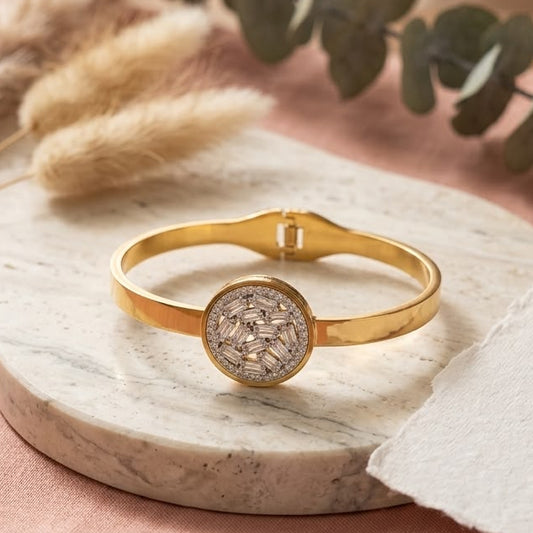 Aura Medallion Cuff